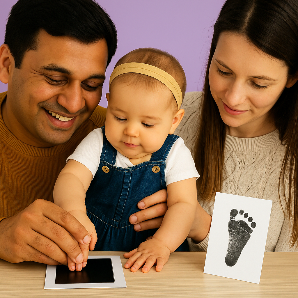 ForeverMark™ Safe & Ink-Free | No Smudges, Just Memories!