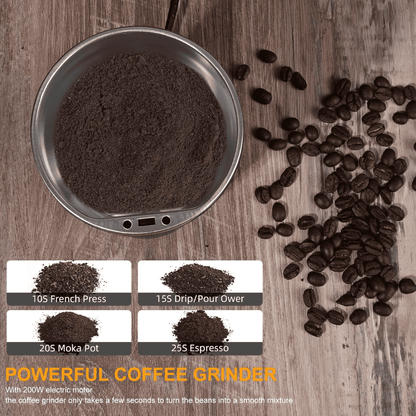 Fresh Grounds, Perfectly Pulled | Grind Your Favorites in Seconds