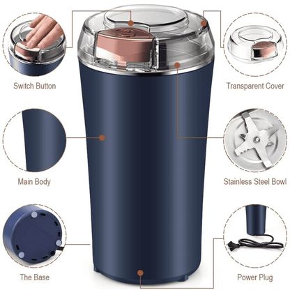 Fresh Grounds, Perfectly Pulled | Grind Your Favorites in Seconds