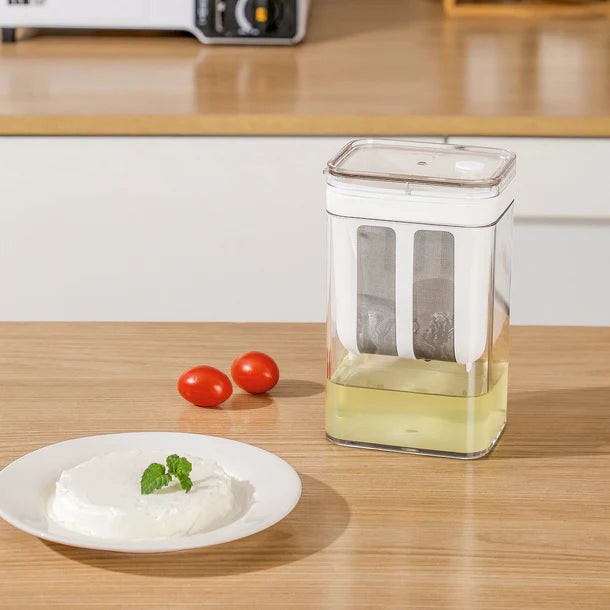 All-in-One Yogurt Strainer with Fine Mesh Filter